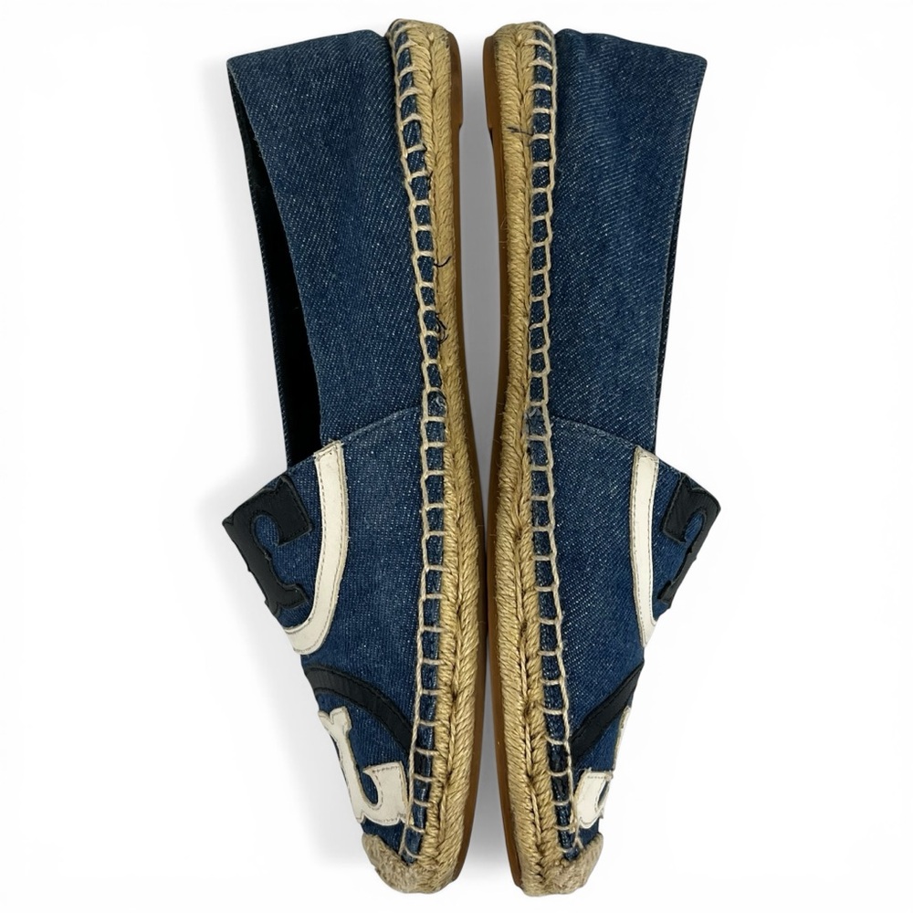 Tory Burch Poppy Espadrilles in Denim Women 8 - Picture 4 of 9